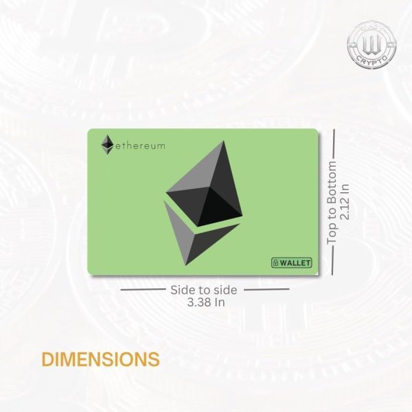 2.0 - Ethereum Air-Gapped Ultimate Security Cold Wallet Card - Image 7