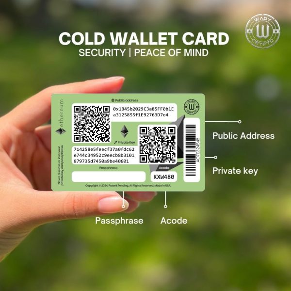 2.0 - Ethereum Air-Gapped Ultimate Security Cold Wallet Card - Image 4
