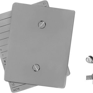 Crypto Wallet Cold Crypto Wallet Cold Storage 2 Stainless Secure Bitcoin Cryptocurrency Fireproof Waterproof Protection,2 Plates