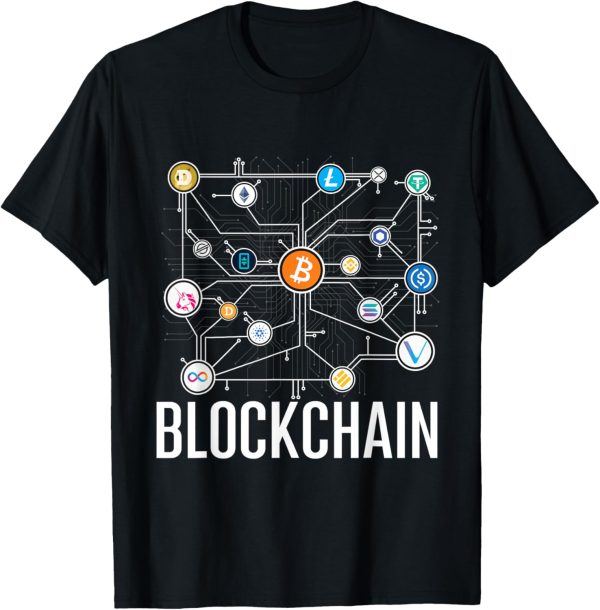 Blockchain - Cryptocurrency Crypto Investor BTC T-Shirt